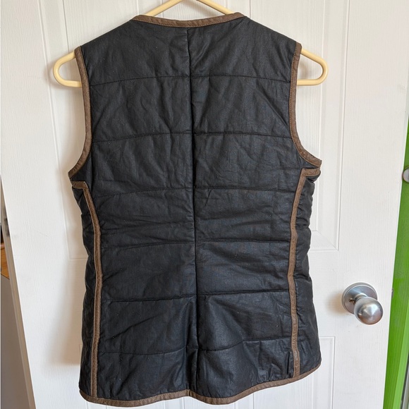 Diesel Quilted Sleeveless Vest | Asymmetrical Zip | Size M - Picture 4 of 7